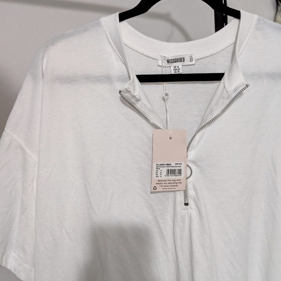 Missguided oversized t-shirt dress - Picture 3 of 3